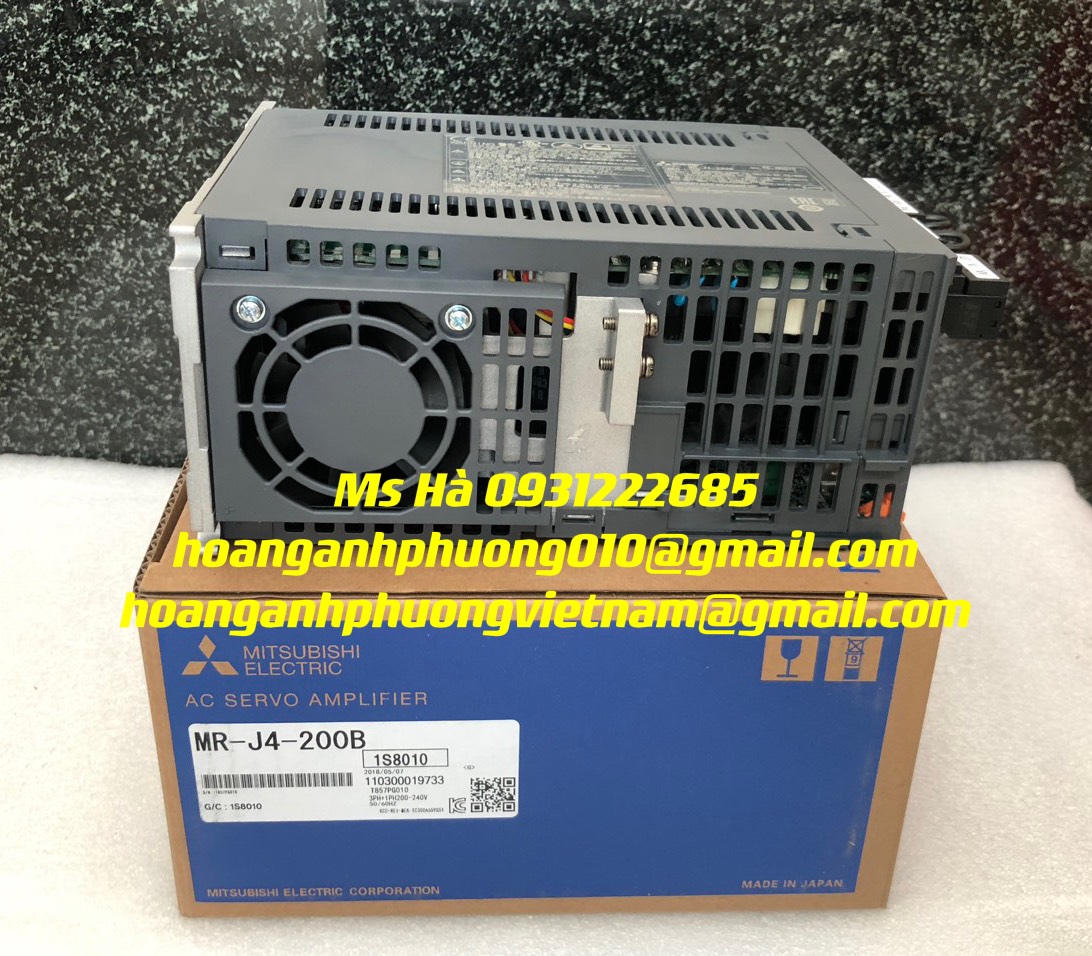 MR-J4-200B | bộ điều khiển 2kWmitsubishi | giải pháp tự động hóa